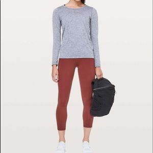 Lululemon Final Lap Crop, 12, Savannah